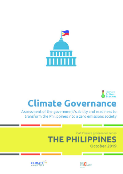 Climate governance in the Philippines