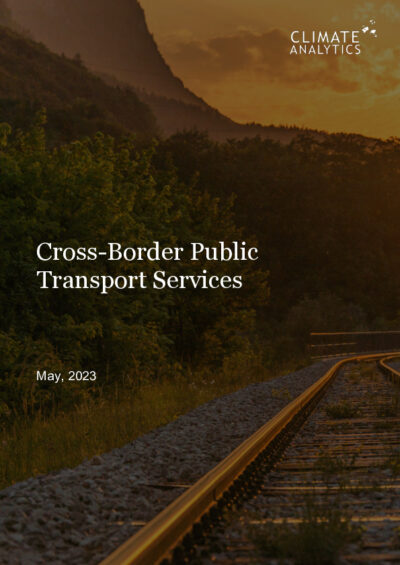 Cross-border public transport services