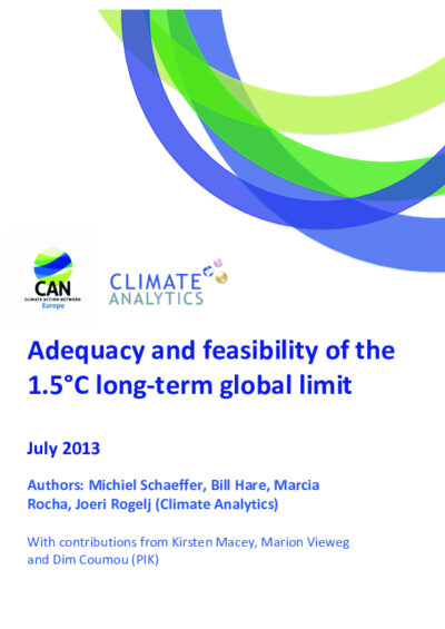 Adequacy and feasibility of the 1.5°C long-term global limit