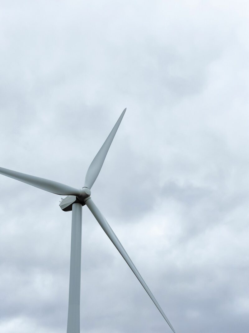 Wind turbine. Photo by Alex Eckermann on Unsplash