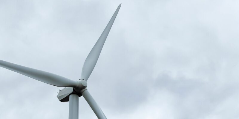 Wind turbine. Photo by Alex Eckermann on Unsplash
