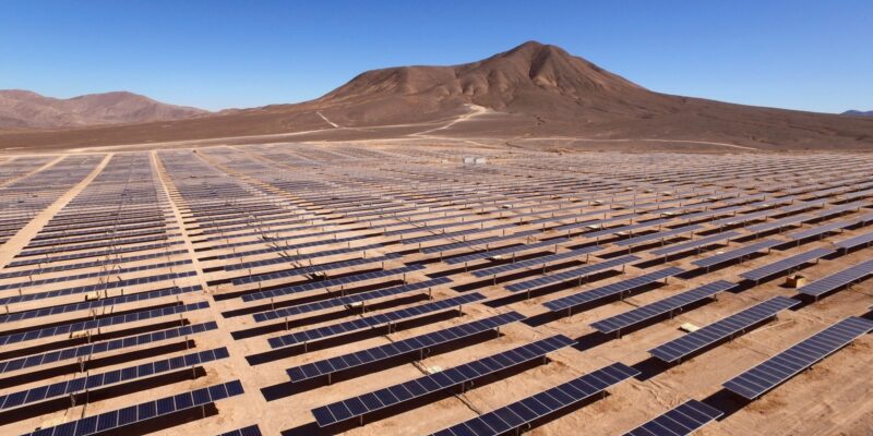 Solar farm, Región de Antofagasta, Chile