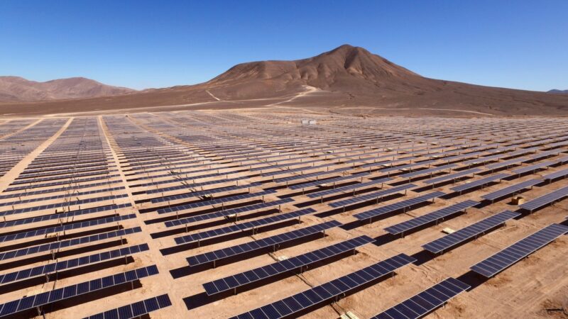 Solar farm, Región de Antofagasta, Chile