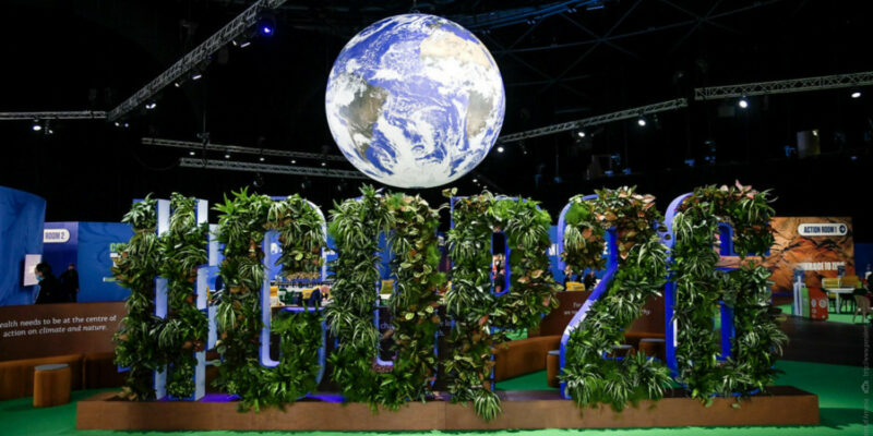 2021 COP26. Attribution: President.am, Wikimedia Commons (CC BY-SA 3.0 DEED)