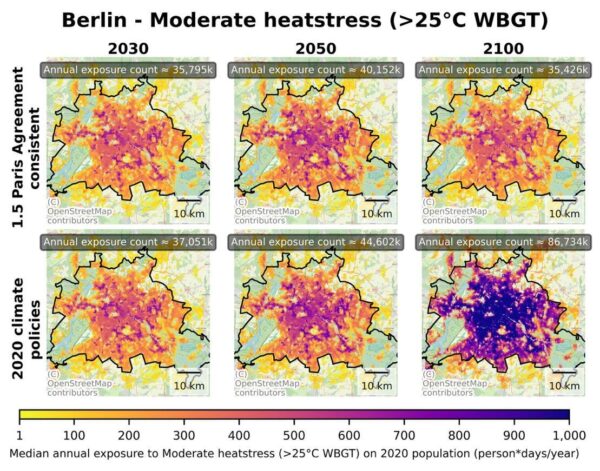 Berlin moderate heat stress