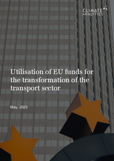Utilisation of EU funds for the transformation of the transport sector