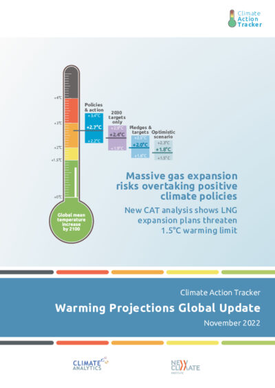 Massive gas expansion risks overtaking positive climate policies