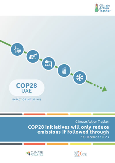 COP28 initiatives will only reduce emissions if followed through