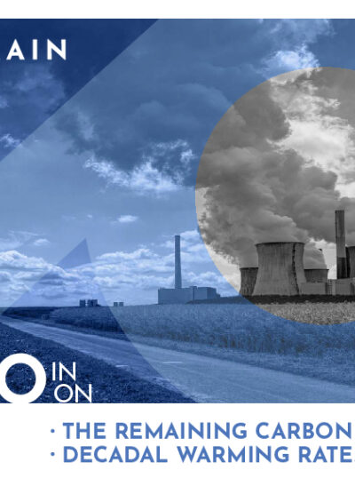 ZERO IN on the remaining carbon budget and decadal warming rates