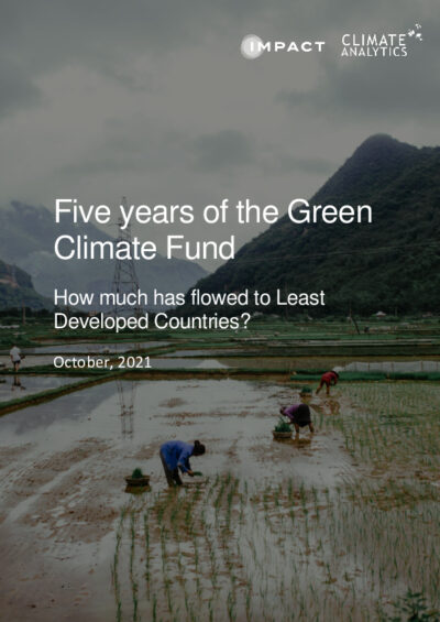 Five years of the Green Climate Fund: how much has flowed to Least Developed Countries?