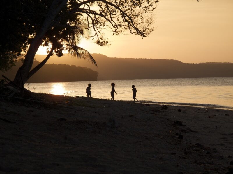 Tegua Island residents, Vanuatu had to abandon their settlement for higher ground due to rising seas