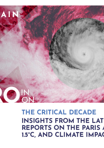 ZERO IN on the critical decade