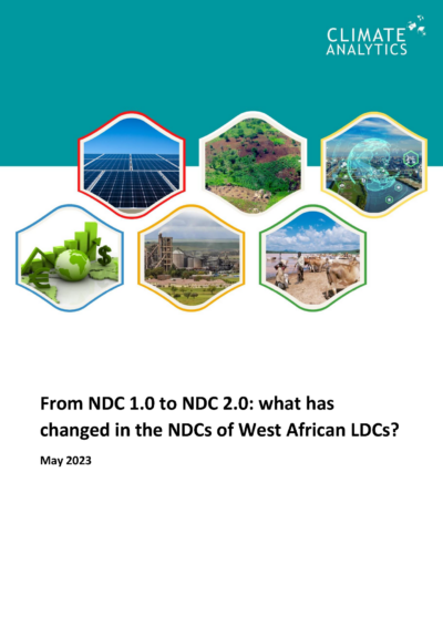From NDC 1.0 to NDC 2.0: what has changed in the NDCs of West African LDCs?